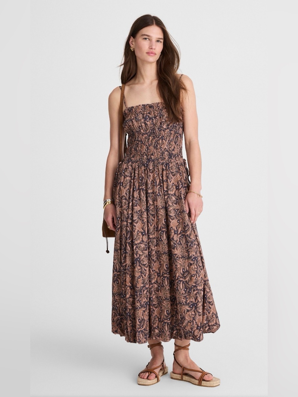 Madewell Paisley Printed Dress